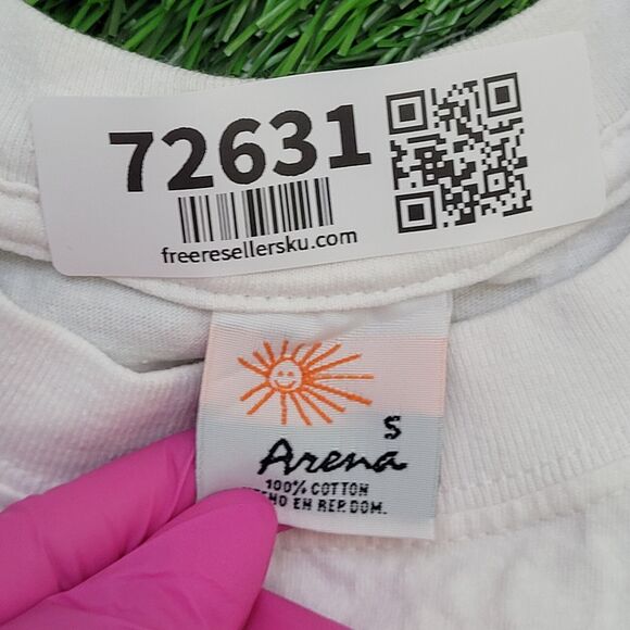 Vintage Jamaican Fringed Shirt Womens Small 18x18 Punta-Cana - Picture 8 of 11